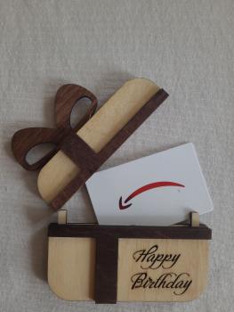 Preview: Geschenkbox für Gutscheinkarten